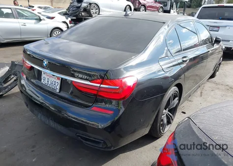 2016 BMW 750I из США, поврежденный, VIN WBA7F0C53GGL99859